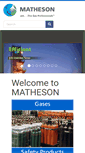 Mobile Screenshot of mathesongas.com